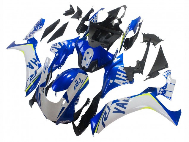 2020-2025 Yamaha YZF 1000 R1 Motorcycle Fairings - White Blue Neon Yellow Glossy Black UK