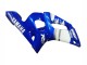 1998-2002 Yamaha YZF 600 R6 Motorcycle Fairings - Blue White UK