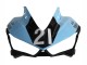 2015-2018 Yamaha YZF R3/R25 Motorcycle Fairings - Light Blue Black Yamalube 21 UK