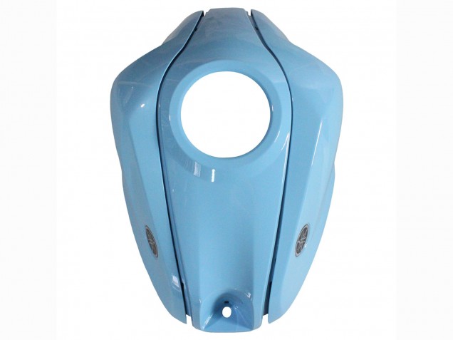 2015-2018 Yamaha YZF R3/R25 Motorcycle Fairings - Light Blue Black Yamalube 21 UK