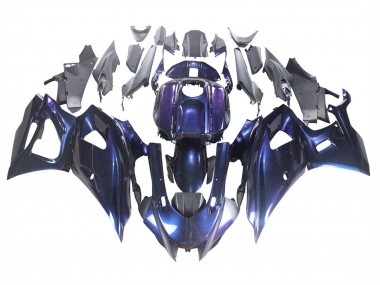 Custom 2021-2024 Yamaha YZF R7 Motorcycle Fairings - Gradient Blue Purple UK