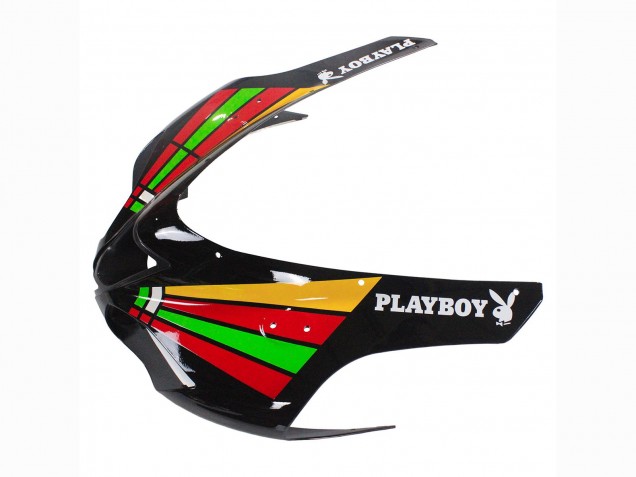 2007-2008 Kawasaki ZX6R Motorcycle Fairings - Colorful Playboy 223 UK