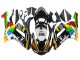 2007-2008 Kawasaki ZX6R Motorcycle Fairings - Colorful Playboy 223 UK