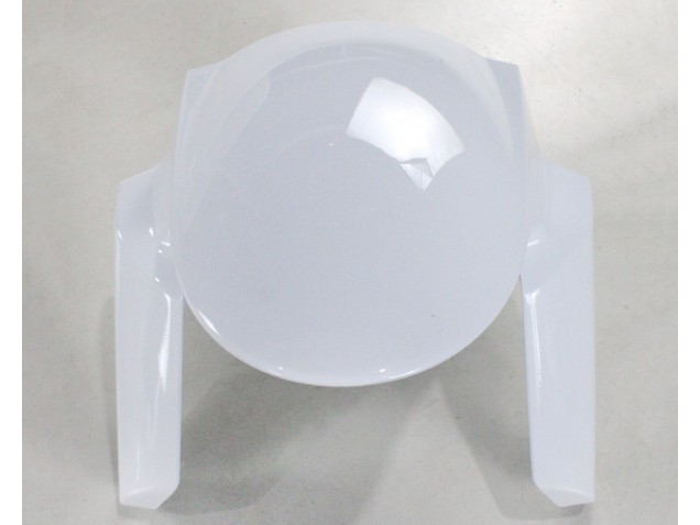 2009-2012 Kawasaki ZX6R Motorcycle Fairings - White Black Ninja UK
