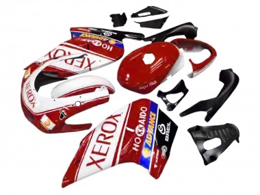 Custom 2000-2005 Aprilia RS125 Motorcycle Fairings - White Red Yellow Blue Xerox UK