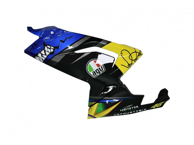 2006-2011 Aprilia RS125 Motorcycle Fairings - Blue Yellow Black Shark UK