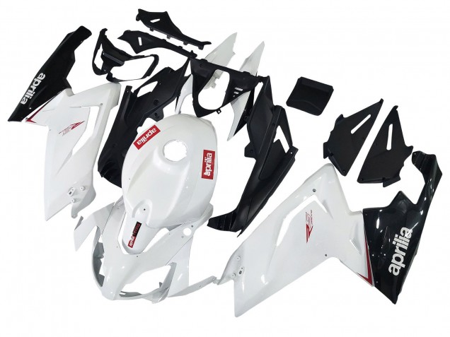 2006-2011 Aprilia RS125 Motorcycle Fairings - White Black Red UK
