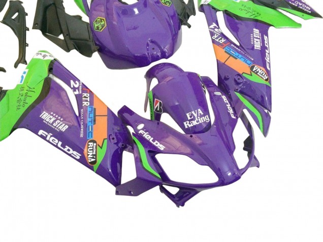 2006-2011 Aprilia RS125 Motorcycle Fairings - Purple Green Red UK