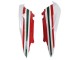 2006-2011 Aprilia RS125 Motorcycle Fairings - White Red Black UK