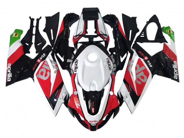 2006-2011 Aprilia RS125 Motorcycle Fairings - White Red Black Green UK