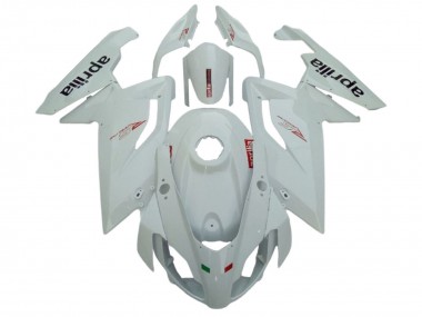 Custom 2006-2011 Aprilia RS125 Motorcycle Fairings - White UK