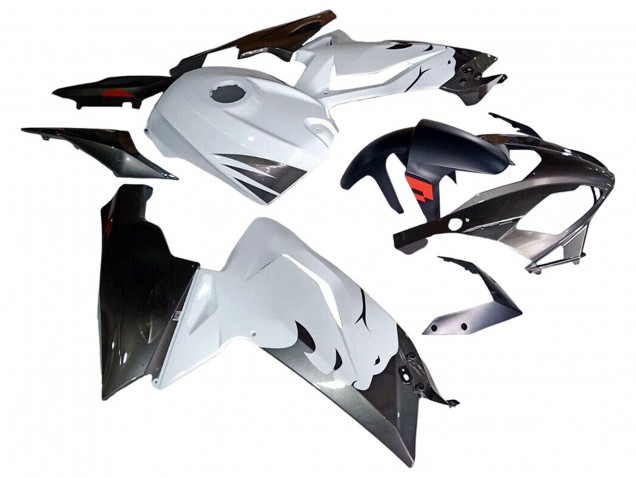 2006-2011 Aprilia RS125 Motorcycle Fairings - White Black UK