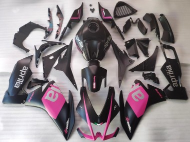 Custom 2012-2018 Aprilia RS4 50 125 Motorcycle Fairings - Pink Matte Black UK