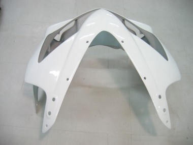 Custom 2004-2007 Honda CBR600 F4i Motorcycle Fairing - White Glossy Black UK