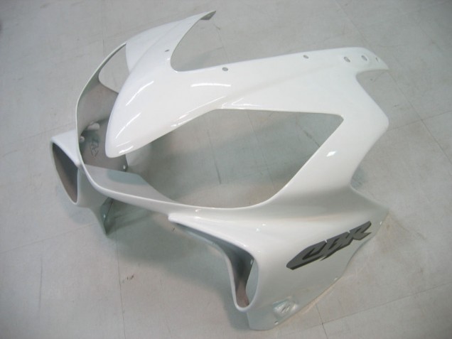 2004-2007 Honda CBR600 F4i Motorcycle Fairing - White Glossy Black UK