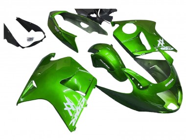 Custom 1996-2007 Honda CBR1100XX Blackbird Motorcycle Fairing - Green UK