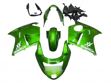 Custom 1996-2007 Honda CBR1100XX Blackbird Motorcycle Fairing - Green UK
