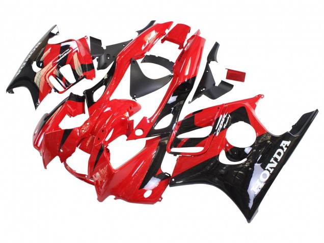 1997-1998 Honda CBR600 F3 Motorcycle Fairings - Red Glossy Black UK