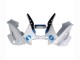 1997-1998 Honda CBR600 F3 Motorcycle Fairings - White Blue Glossy Black UK
