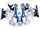 1997-1998 Honda CBR600 F3 Motorcycle Fairings - White Blue Glossy Black UK