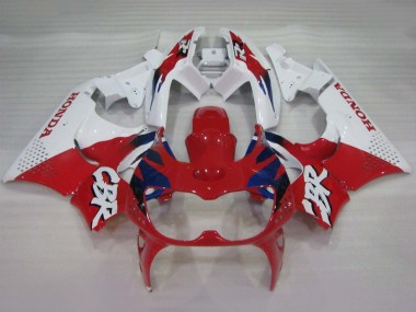 Custom 1994-1995 Honda CBR900RR 893 Motorcycle Fairings - White Red Dark Blue UK