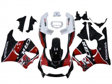 Custom 1996-1997 Honda CBR900RR 893 Motorcycle Fairings - White Red Glossy Black UK