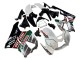 1996-1997 Honda CBR900RR 893 Motorcycle Fairings - White Green Grey Glossy Black Castrol UK