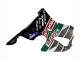 1996-1997 Honda CBR900RR 893 Motorcycle Fairings - White Green Grey Glossy Black Castrol UK