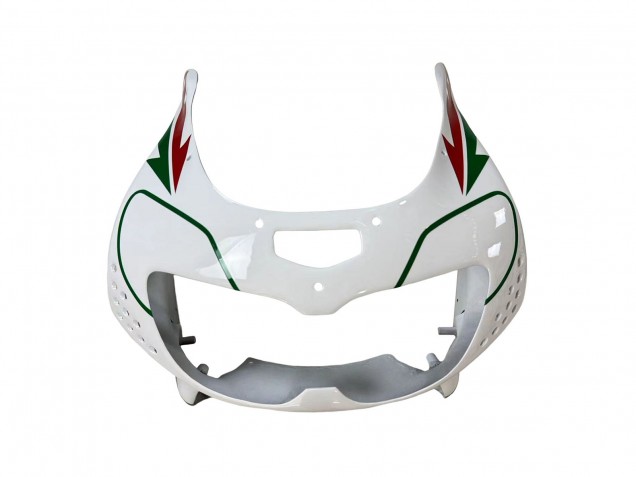 1996-1997 Honda CBR900RR 893 Motorcycle Fairings - White Green Grey Glossy Black Castrol UK