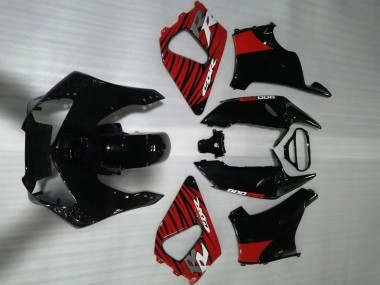 Custom 1998-1999 Honda CBR900RR 919 Motorcycle Fairings - Red Glossy Black UK