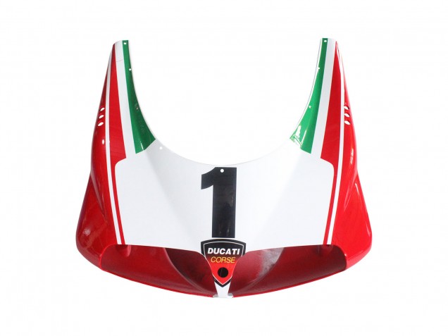 1993-2005 Ducati 748/916/996/998 Motorcycle Fairings - White Red Yellow Green Glossy Black Performance UK