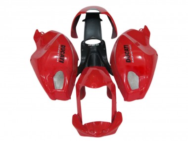 Custom 2008-2012 Ducati Monster 696 796 1100 1100S Motorcycle Fairing - Red UK