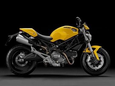 Custom 2008-2012 Ducati Monster 696 796 1100 1100S Motorcycle Fairings - Yellow UK