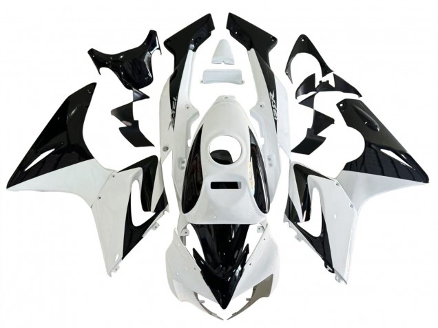 2002-2006 Honda CBR125R Motorcycle Fairings - White Glossy Black UK