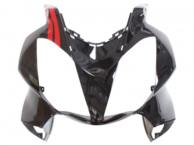 2002-2013 Honda VFR 800 Motorcycle Fairings - Glossy Black Red UK