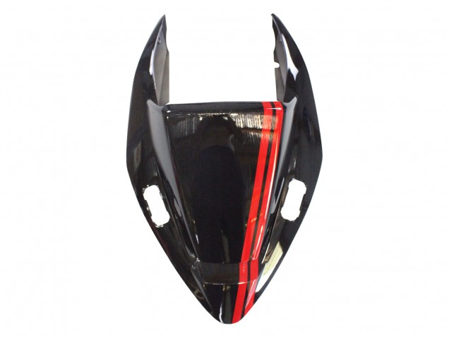 2002-2013 Honda VFR 800 Motorcycle Fairings - Glossy Black Red UK
