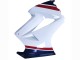 2002-2013 Honda VFR 800 Motorcycle Fairings - White Red Dark Blue UK