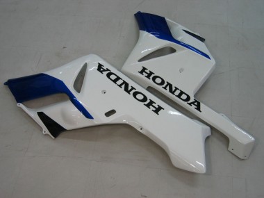 Custom 2004-2005 Honda CBR1000RR Motorcycle Fairings - White Blue Glossy Black Fireblade UK