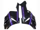 2004-2005 Honda CBR1000RR Motorcycle Fairings - Glossy Black Purple Stripe UK