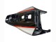 2004-2005 Honda CBR1000RR Motorcycle Fairings - Silver Glossy Black Red Stripe UK