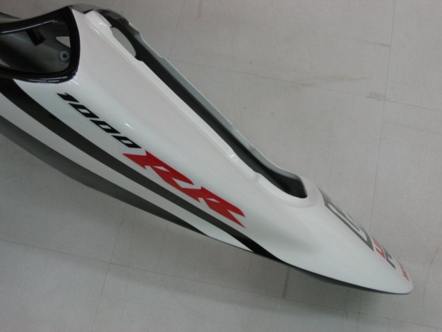 2004-2005 Honda CBR1000RR Motorcycle Fairings - White Blue Red Glossy Black Star EuroBet Lee UK