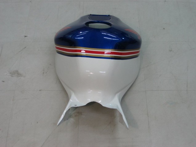 2004-2005 Honda CBR1000RR Motorcycle Fairings - White Blue Gold Rothmans UK