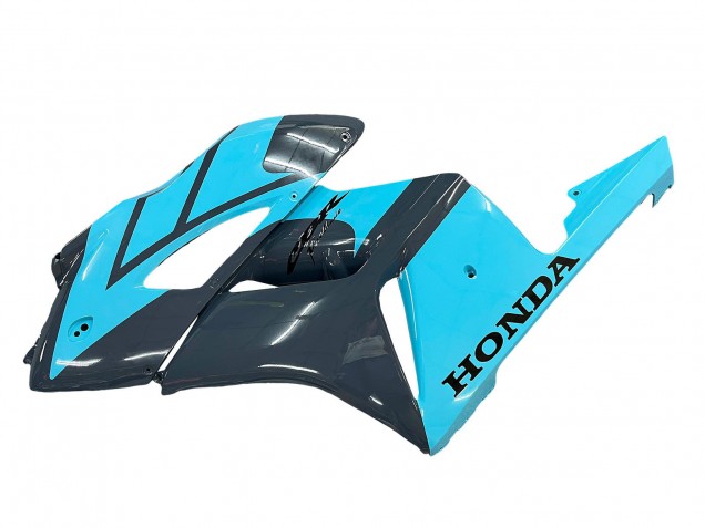 2004-2005 Honda CBR1000RR Motorcycle Fairings - Light Blue Glossy Black UK