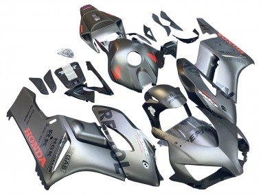 Custom 2004-2005 Honda CBR1000RR Motorcycle Fairings - Silver Repsol UK