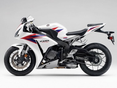Custom 2012-2016 Honda CBR1000RR Motorcycle Fairings - White Red Blue HRC UK