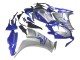 2012-2016 Honda CBR1000RR Motorcycle Fairings - Silver Blue HRC UK