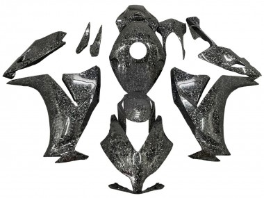 Custom 2012-2016 Honda CBR1000RR Motorcycle Fairings - Black Forged Carbon Fiber UK