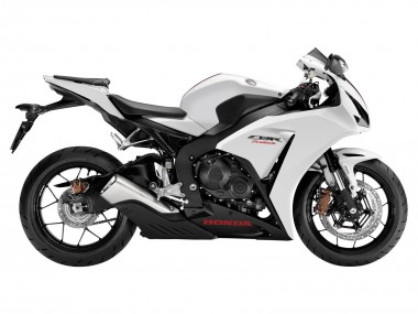 Custom 2012-2016 Honda CBR1000RR Motorcycle Fairings - White Matte Black UK