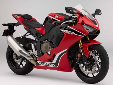 Custom 2017-2023 Honda CBR1000RR Motorcycle Fairings - Red White Black UK