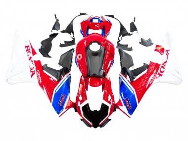 Custom 2017-2023 Honda CBR1000RR Motorcycle Fairings - White Red Blue Black HRC UK